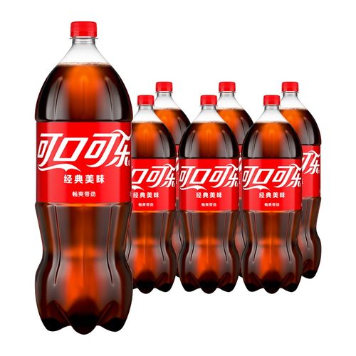 可口可乐 2L装 大桶可乐 2000ml/2L*6桶 北京包邮 - 封面