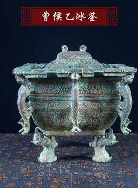 洛阳青铜器全铜招财复古客厅摆件