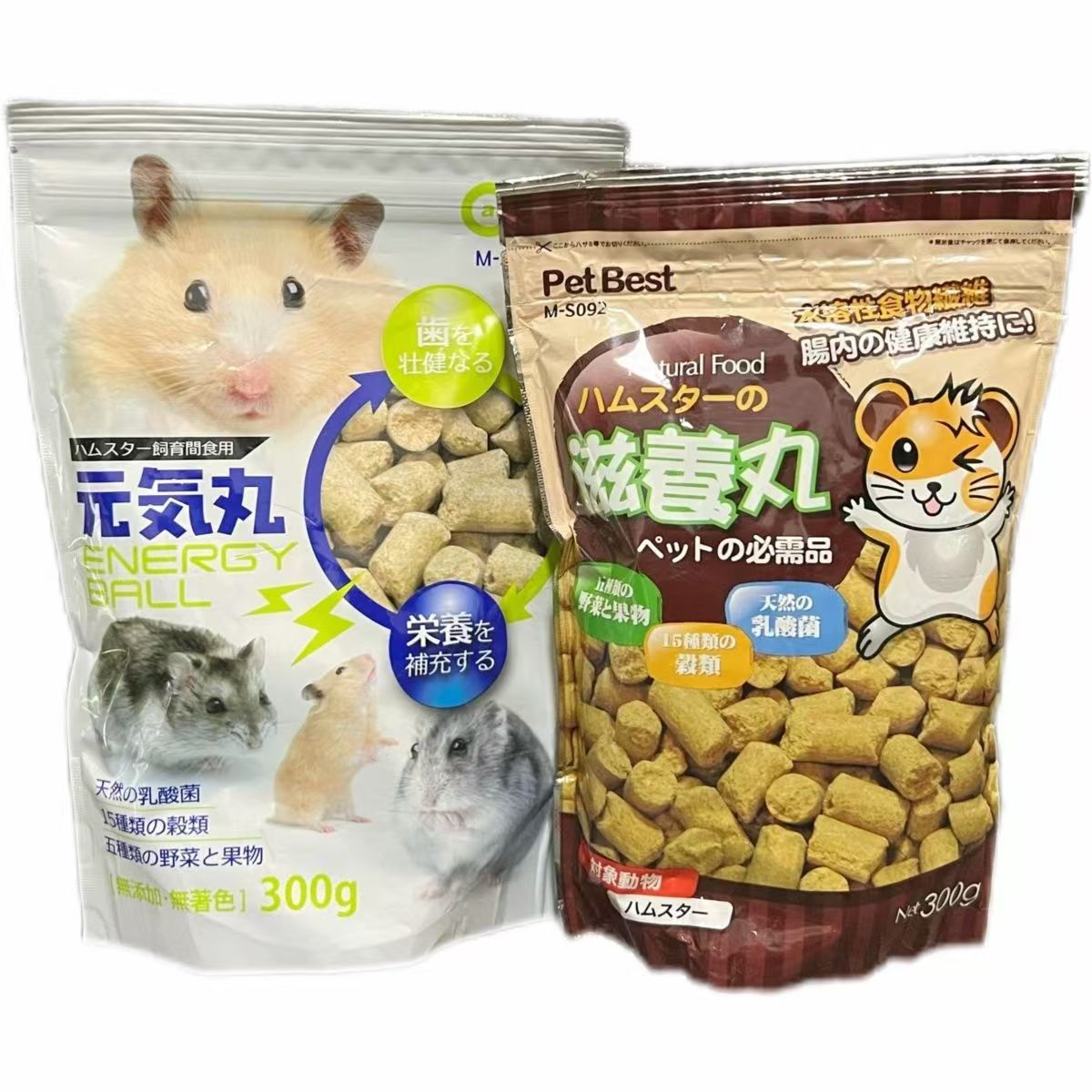 台湾petbest滋养丸元气丸点心磨牙配粮高蛋白乳酸菌花枝鼠侏儒