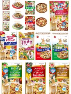 日本Marukan马卡乳酸菌豆类水果蔬菜谷物拌饭素花枝熊兔仓鼠零食