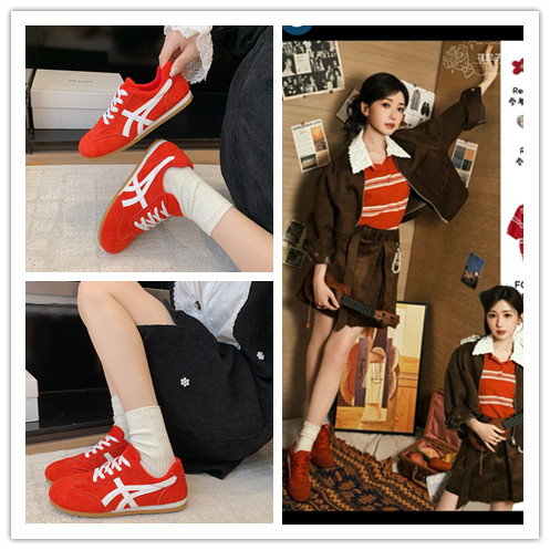 余生有涯毛晓彤叶思北同款德训鞋女秋冬洋气旅游鞋百搭气质运动鞋