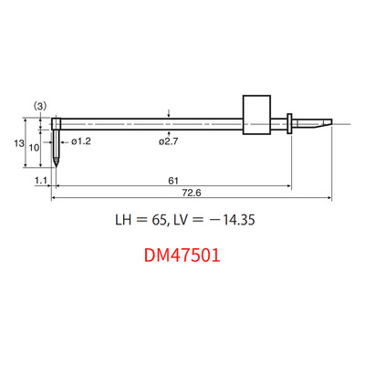 议价 日本ACCRETECH东京精密测针DM47501 04 05 06 07 08原装正品