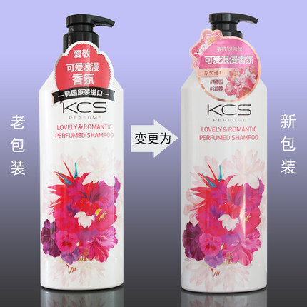 爱敬洗发水韩国进口爱敬KCS可希丝弹性滋养洗发水香水系列 600ml