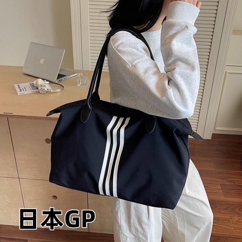 日本GP条纹大容量短途出差旅行包