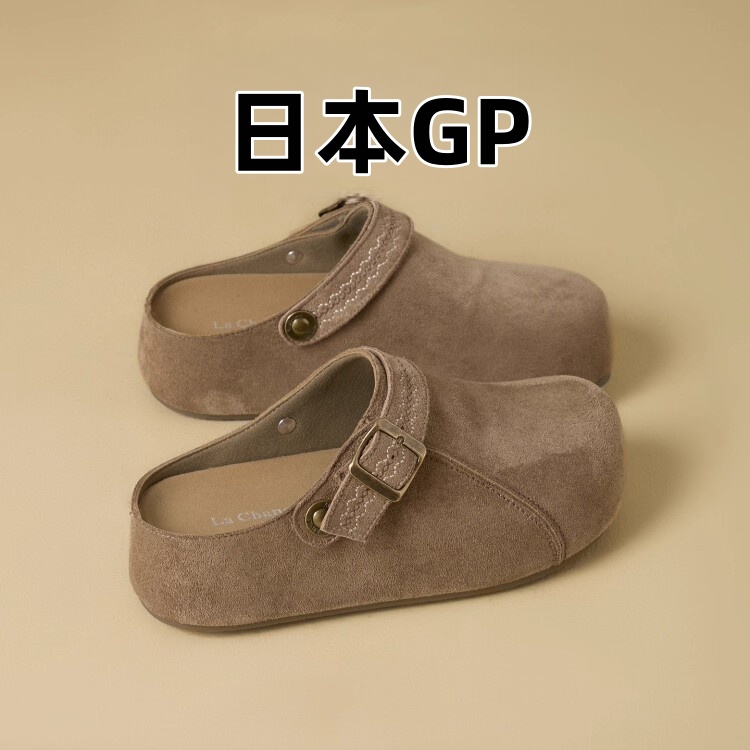 日本GP厚底勃肯鞋女2025秋季新款