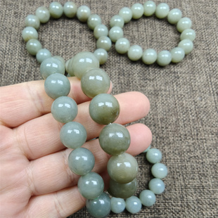 包邮新疆和田玉墨青花且末手链男女通款保真支持珠宝玉石机构复检