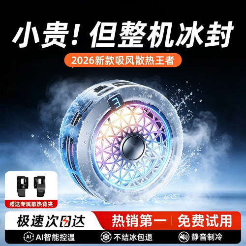 狂暴结冰】磁吸半导体制冷散热器