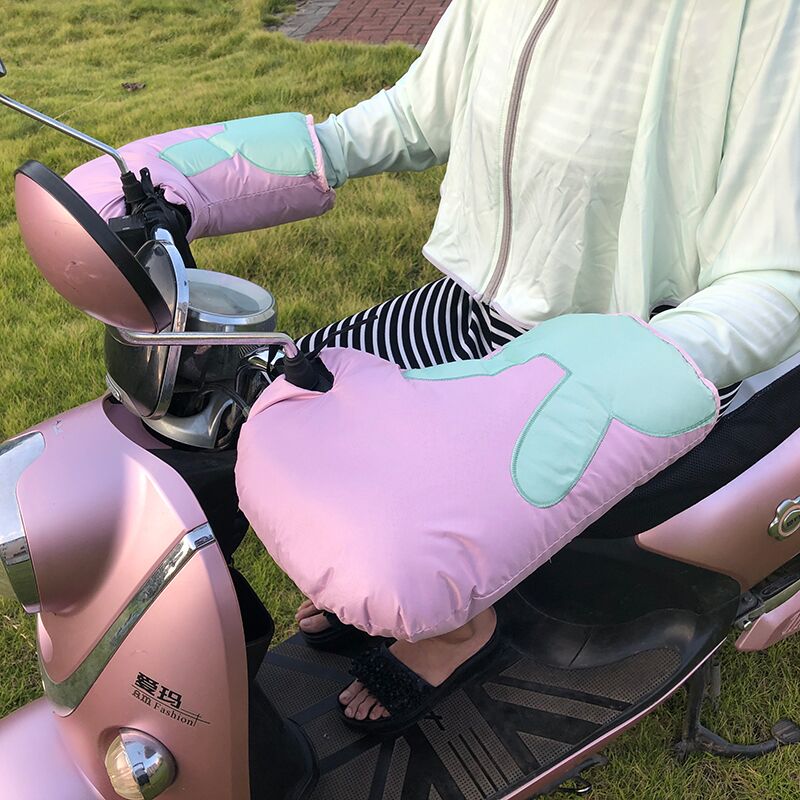 冬季电动车加厚保暖防水自行车