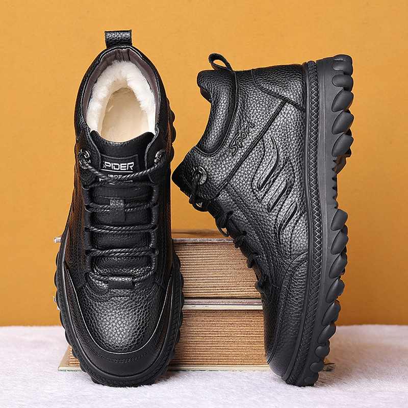 东北大棉鞋45大码男鞋46脚胖加宽47真皮加绒保暖棉靴48羊毛雪地靴,流行男鞋,高帮鞋,淘宝优惠券,粉丝福利购,淘宝优惠卷