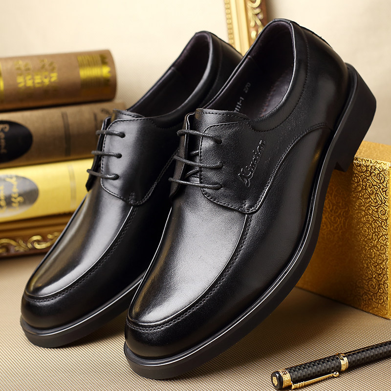 男士休闲皮鞋2026新款布洛克鞋子男款47真皮商务鞋46春季大码男鞋