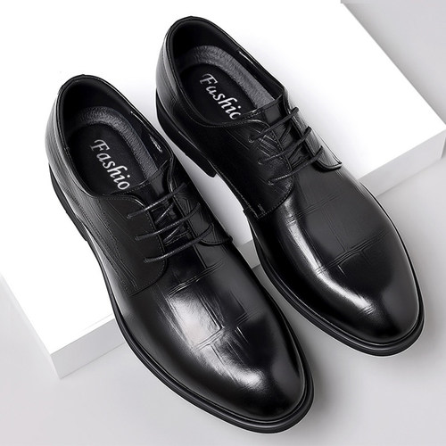 特大码加肥加大商务正装皮鞋