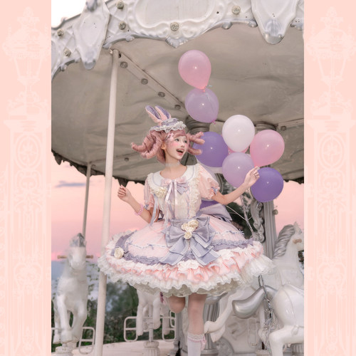 原创lolita少女连衣裙蛋糕裙