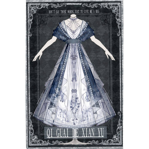 华夏喵正版少女Lolita优雅小礼服