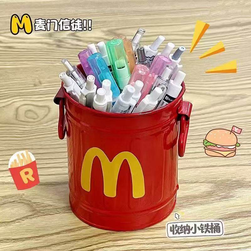 '麦门永存'麦当当可爱高颜值个性摆件学生桌面笔筒办公室收纳桶,文具电教/文化用品/商务用品,笔筒,淘宝优惠券,粉丝福利购,淘宝优惠卷