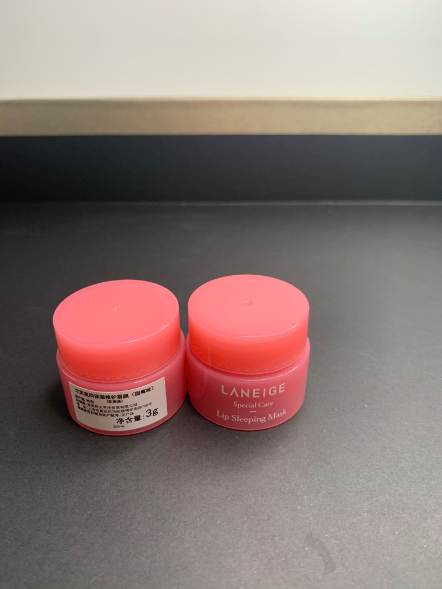 兰芝专柜正品小样唇膜淡化唇纹