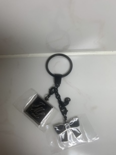 祖玛珑钥匙扣挂件饰品精致潮流小件蝴蝶结钥匙链汽车钥匙挂坠 正品