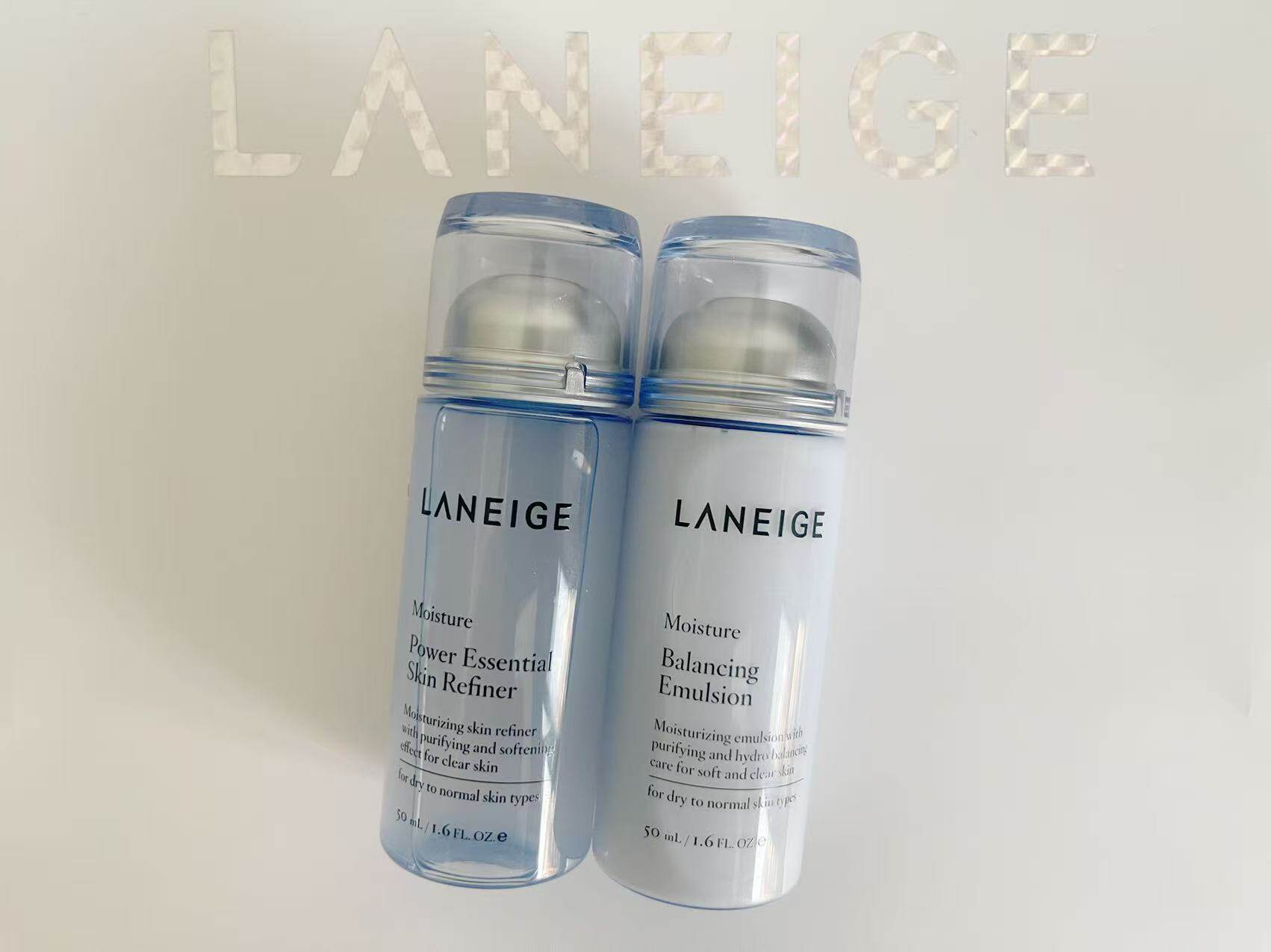 包邮小样兰芝正品水衡透润水乳2件套装50ml补水保湿女士清爽护肤