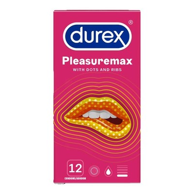 Durex杜蕾斯避孕套凸点螺纹带刺狼牙大颗粒安全套tt情趣男用正品R