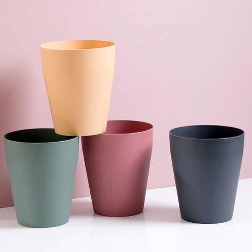 北欧风可爱少女加厚纸篓垃圾桶