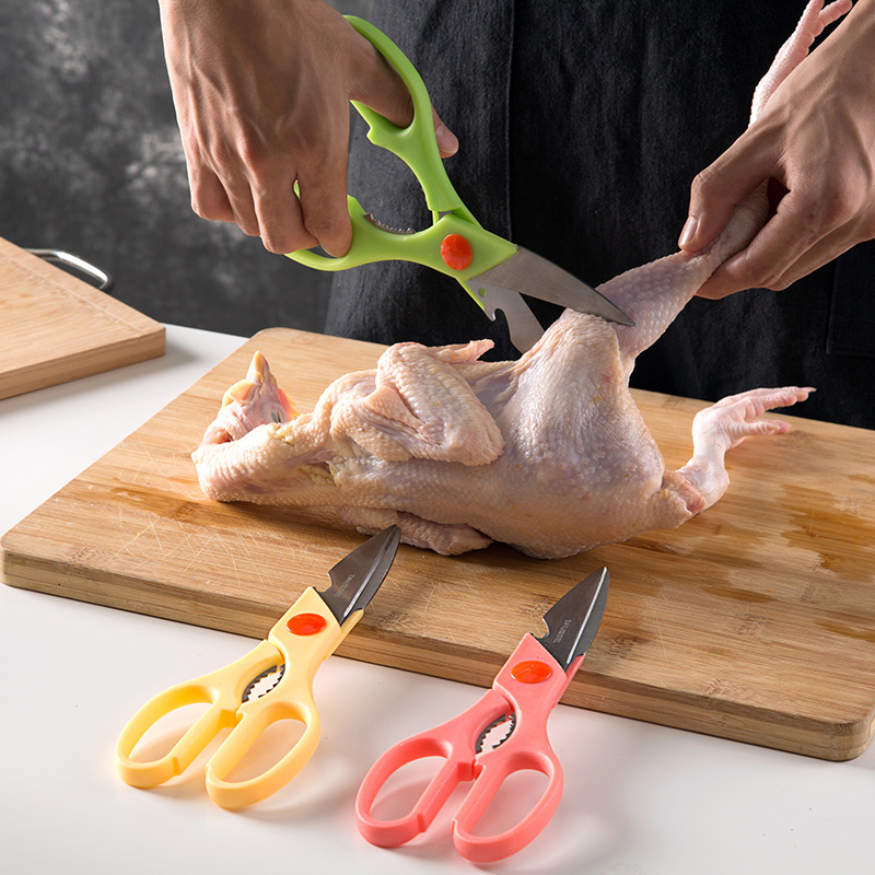 multi-function Stainless steel Household Scissors With a knife The least Chicken scissors kitchen Fish bones Food Scissorsin the Home Daily , Home Hardware Tools , Scissors/Hairdressing scissors/Gardening shears , Kitchen scissors  category - from Buy2taobao.com to provide professional Taobao agent buy service