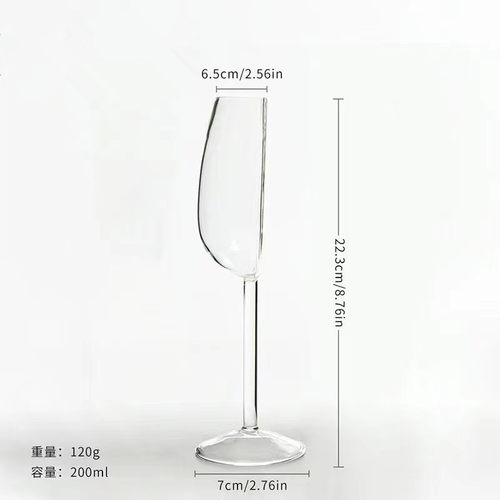 电商创意半杯酒杯玻璃杯高级感