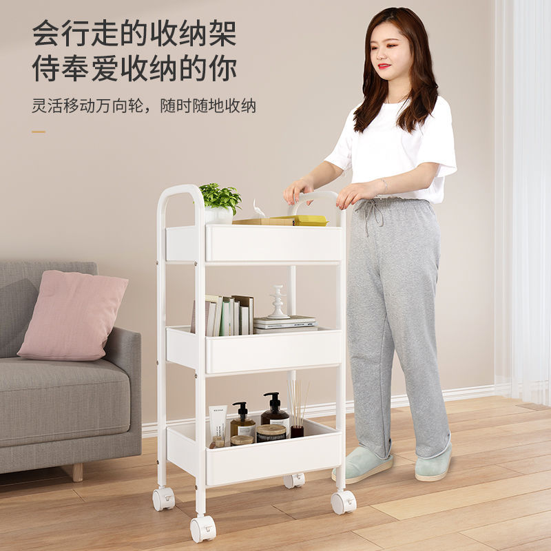 手推车置物架厨房落地多层可移动