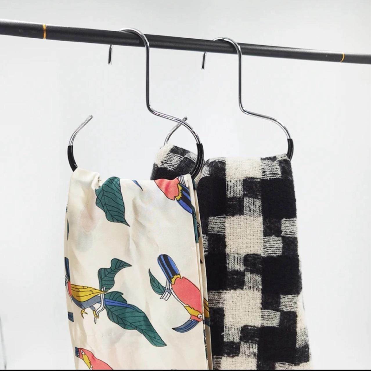 多功能家用收纳圆环衣架防滑落挂帽子丝巾围巾展示架简约,收纳整理,帽子收纳架,淘宝优惠券,粉丝福利购,淘宝优惠卷