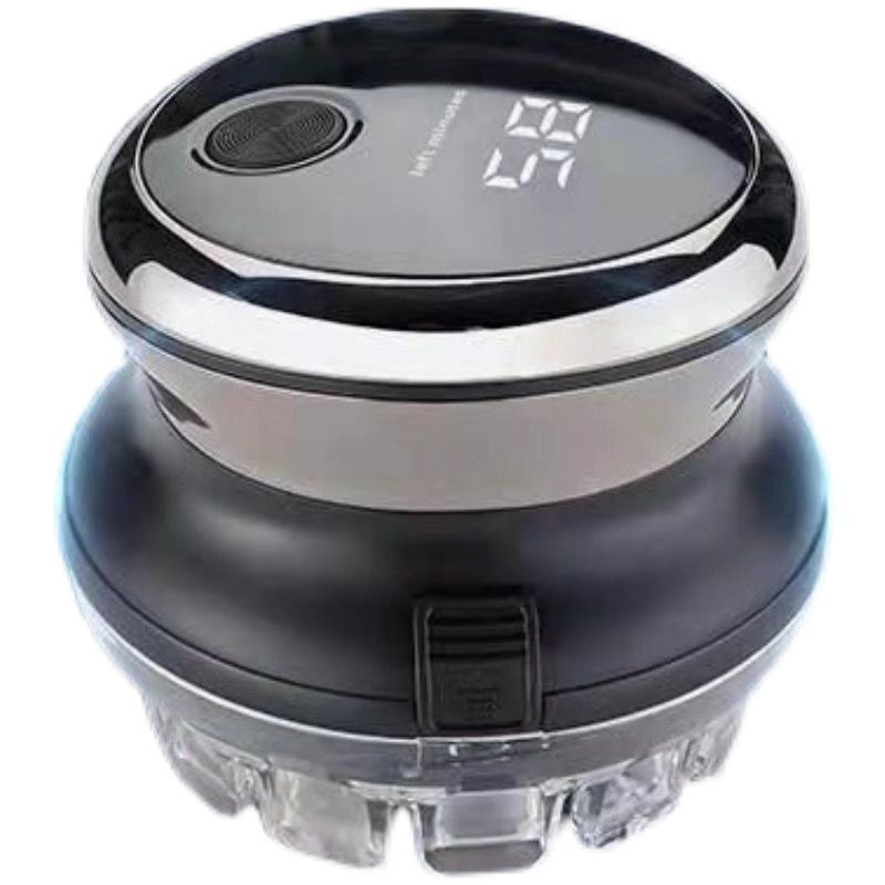 电动理发器飞碟自理全自动男士电推剪剃头发光头旋转刀头推理通用