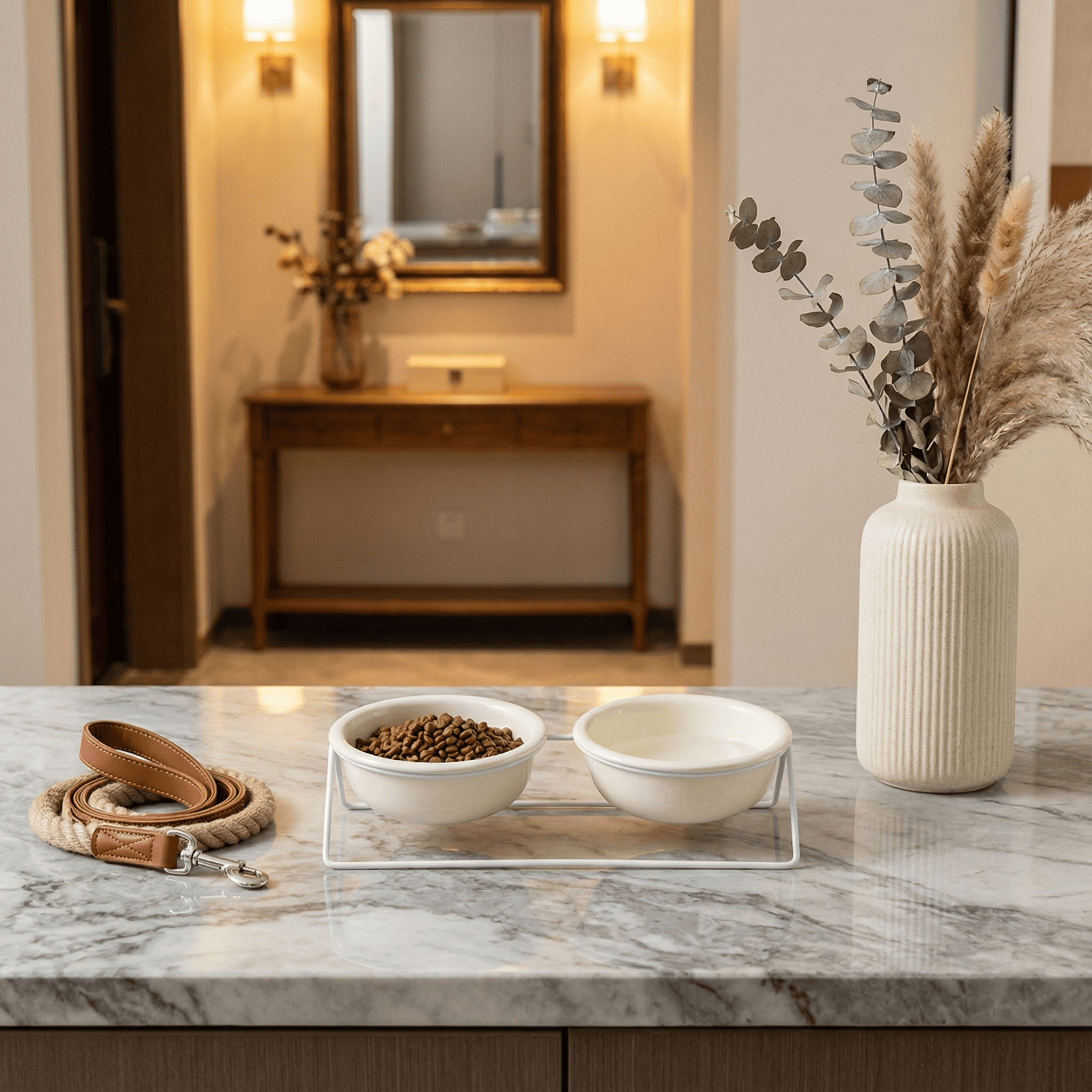 简约纯色反口碗带型铁架家用陶瓷宠物碗猫碗狗碗防打翻猫咪水碗,宠物/宠物食品及用品,猫狗碗/慢食碗,淘宝优惠券,粉丝福利购,淘宝优惠卷