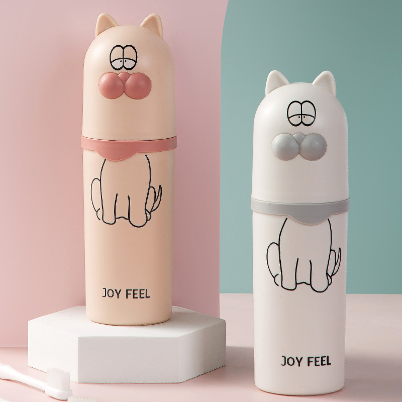 旅行带盖子高颜值女生宿舍牙刷杯