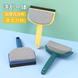 玻璃清洁器家用软胶双面清洁去污多功能清洁神器擦镜子玻璃清洁刮