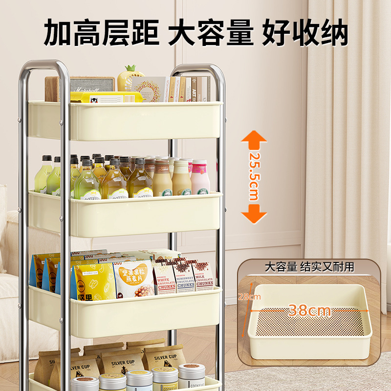 落地多层置物架厨房卧室零食