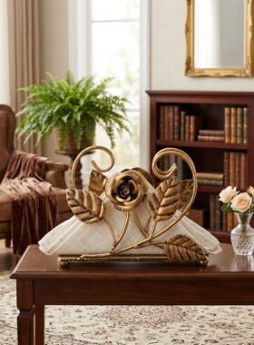 铁艺纸巾架家用创意高级感酒店