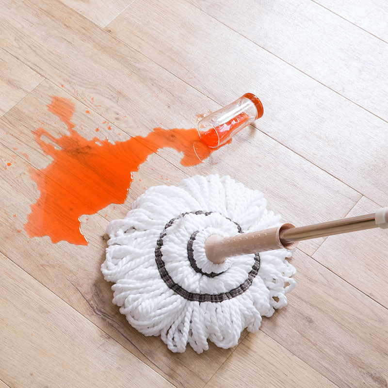 免手洗圓頭旋轉懶人自擰水拖把