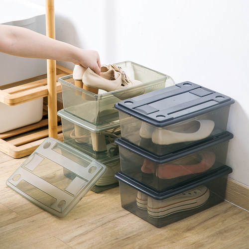 可叠加单独整理宿舍神器置物鞋盒
