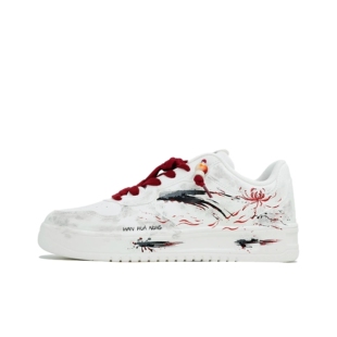 【定制球鞋】安踏/ANTA 万花弄绯花雪月马年 CNY新年款 低帮 板鞋