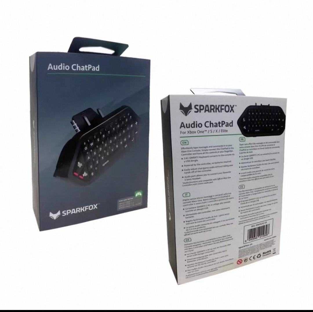 闪狐原装xboxone s手柄键盘xbox series xsx one无线手柄打字键盘