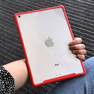 苹果ipadAir5保护套Pro11寸边框3mini4平板2018透明7第九代10.2迷你6硬壳2022ipadpro12.9亚克力单底壳后无盖