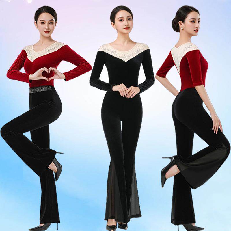 形体训练服装女套装舞蹈练功服