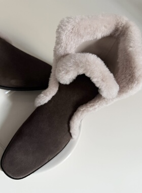 THE SHY STREET• 鞋履考津靴 COWICHAN BOOTS皮毛一体保暖靴