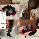 20点超闪碎钻蝴蝶结发绳头绳 1.14 新品 限时2件88折