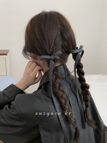 抓夹飘带蝴蝶结suzyacckr