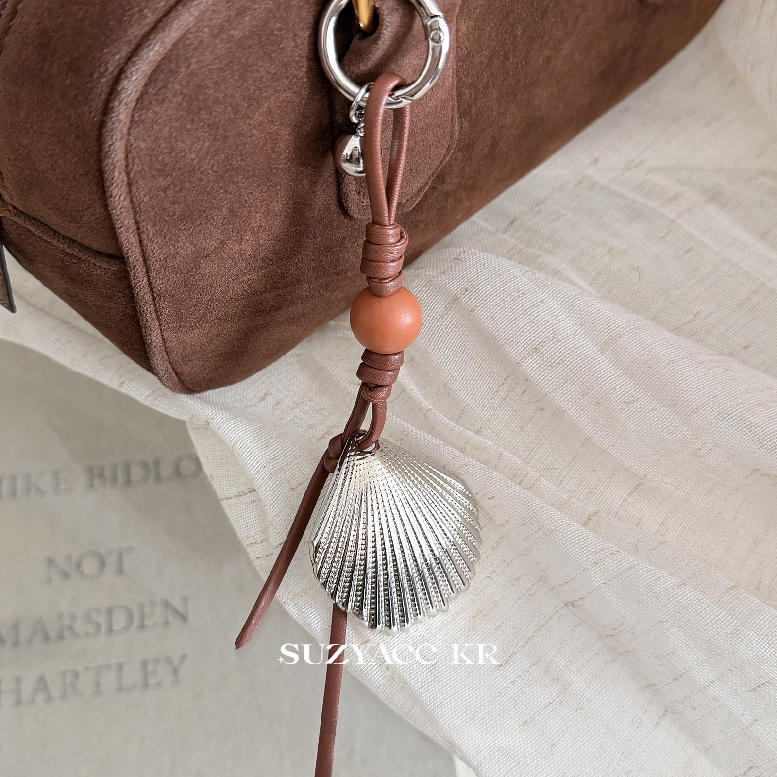 【新品限时2件88折】12.8 0点小众设计贝壳包包挂件