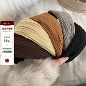 20点三宅风褶皱宽边发箍 1.28 新品 限时2件88折