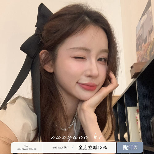 王心凌同款蝴蝶结发夹