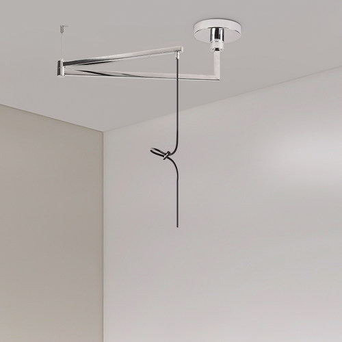 解决线孔不正吊灯位移器移动方便