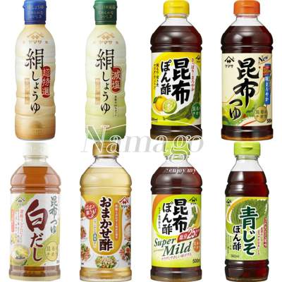 日本直邮山字昆布鲣鱼酱油柚子柑橘醋寿司刺身日料蘸酱调味寿喜烧