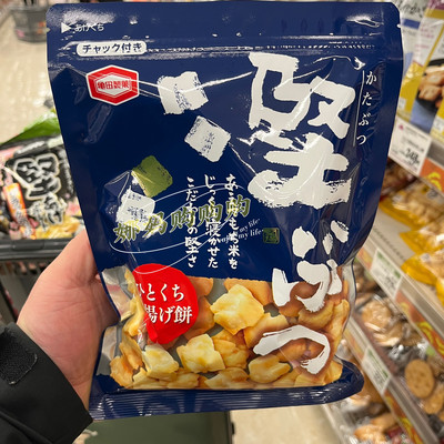 日本龟田制菓米果条抹茶黑糖