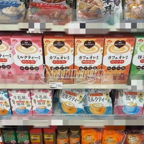 日本森永孕妇奶茶含叶酸钙铁