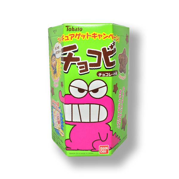 【直邮】日本Tohato桃哈多蜡笔小新同款星星脆巧克力玉米泡芙儿童